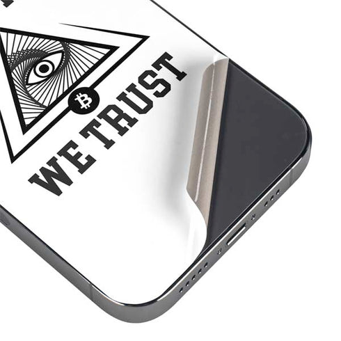 In Crypto We Trust iPhone 16e Skin